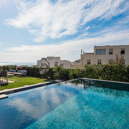 New Luxury Apartment With Private Heated Pool And Amazing Terrace With Seaview Split Extérieur photo
