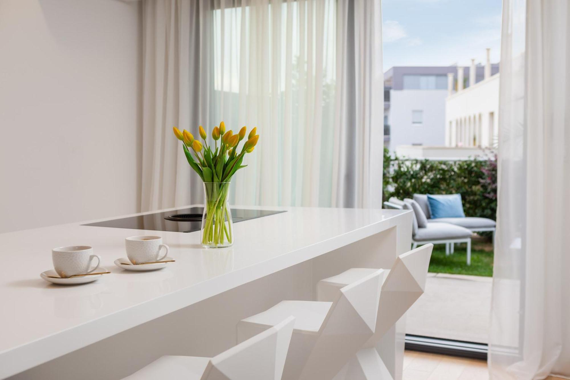 New Luxury Apartment With Private Heated Pool And Amazing Terrace With Seaview Split Extérieur photo